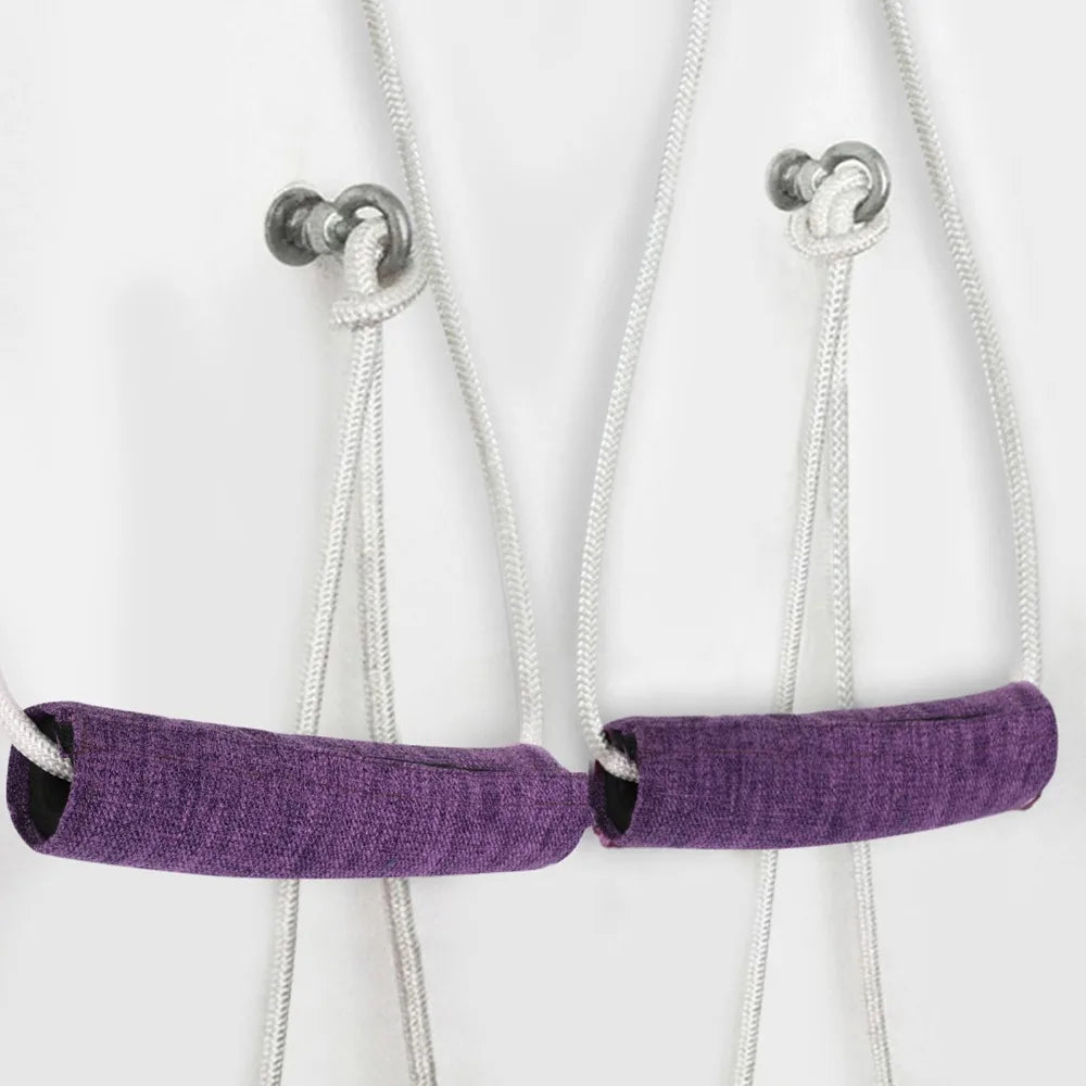 Wall-Mounted Yoga Rope Set – Home Gym Training & Bolts Included