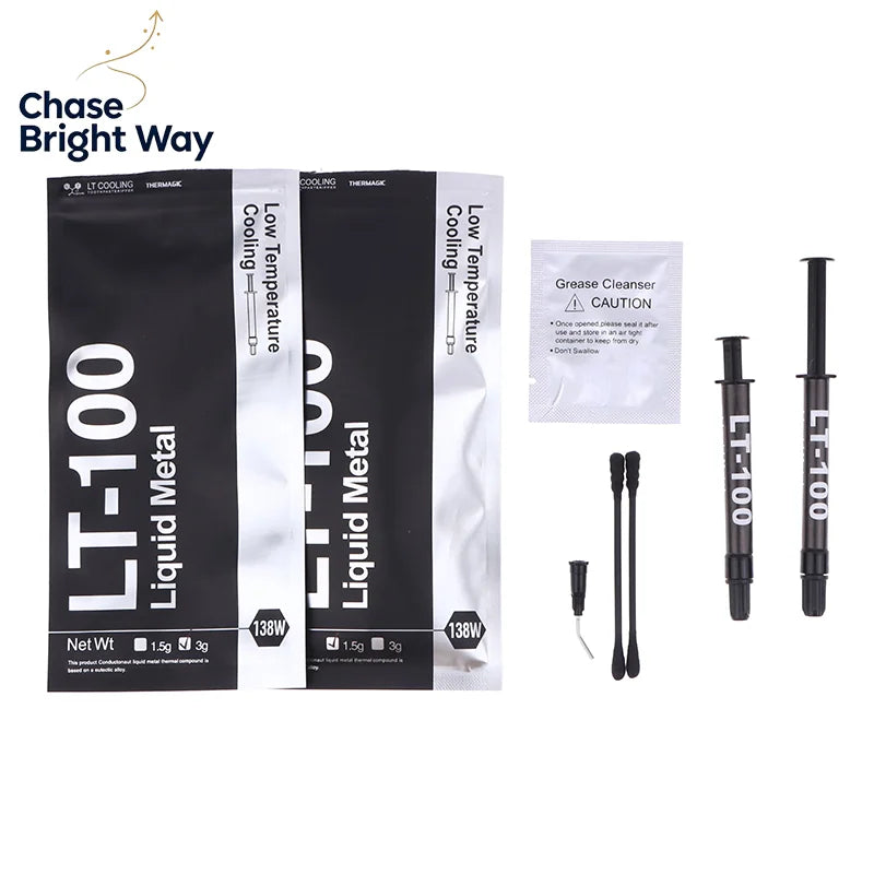 LT-100 138W Liquid Metal Thermal Paste – CPU GPU Laptop Cooling