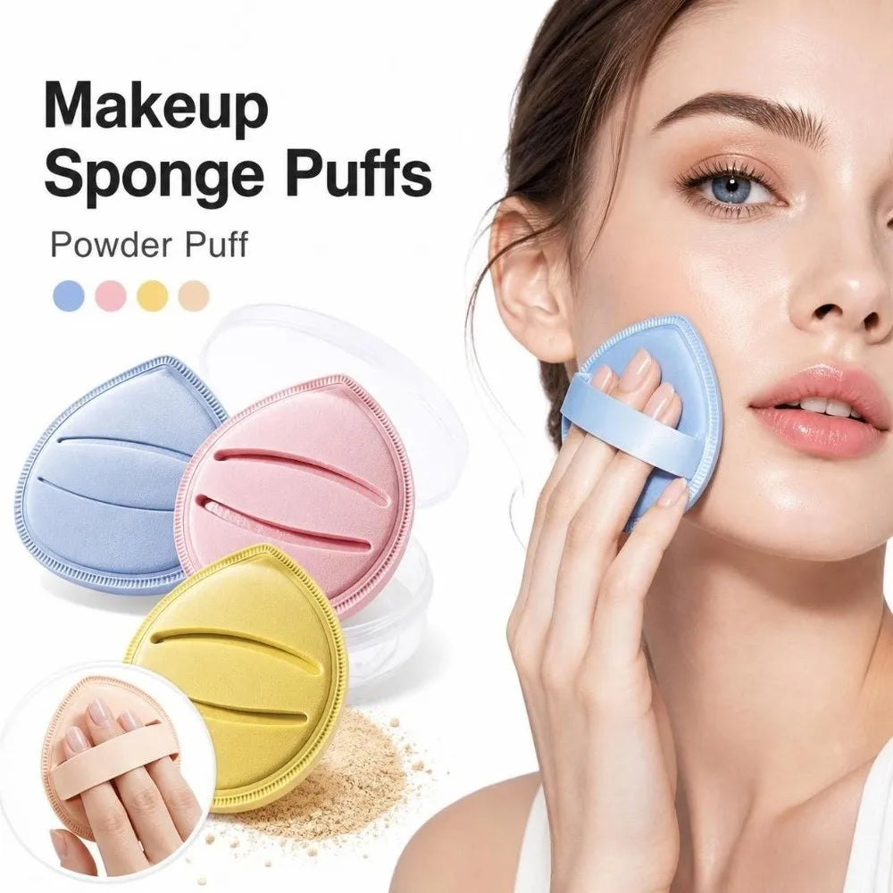 Extra Large Marshmallow Powder Puff – Wet & Dry Makeup Sponge