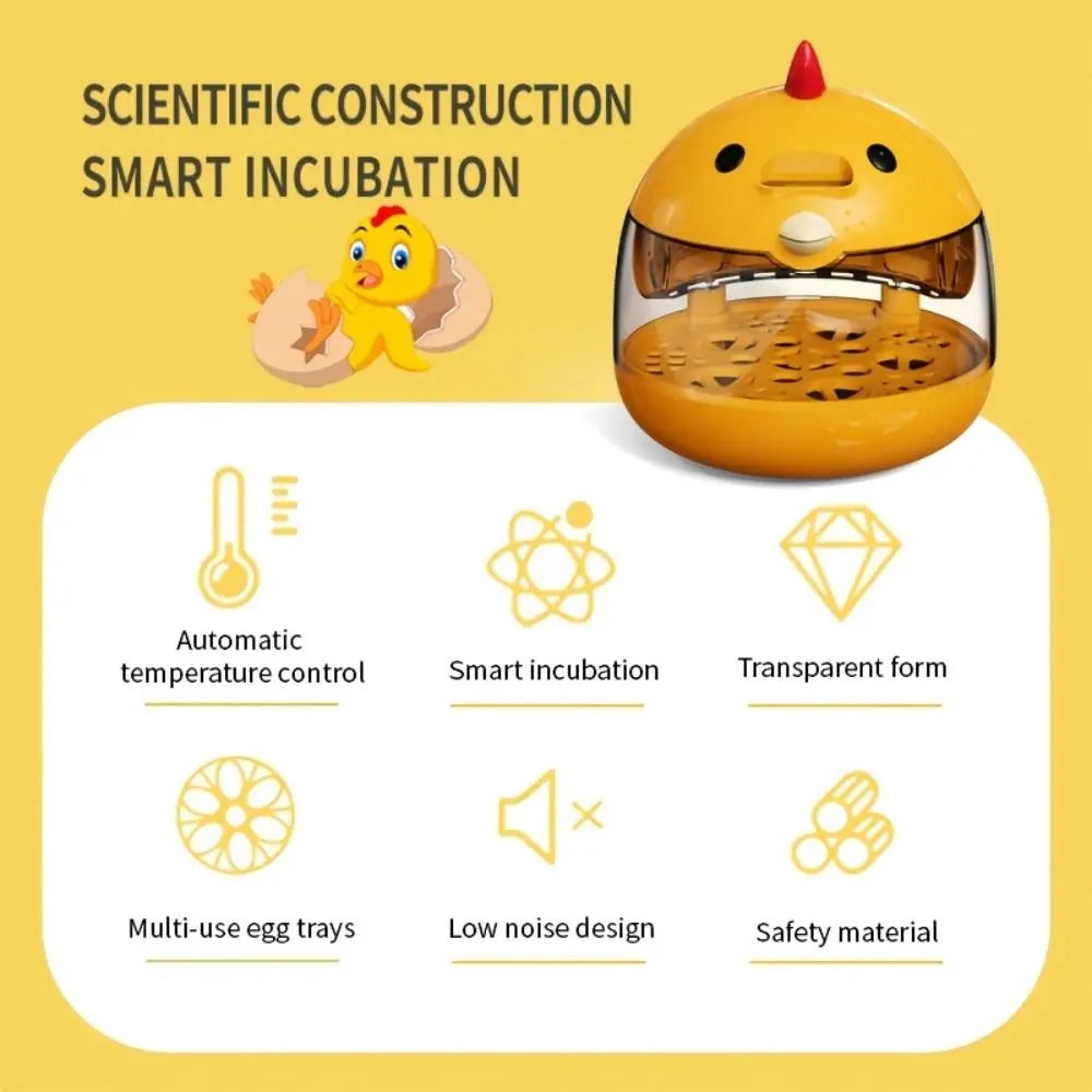 Mini Automatic Egg Incubator – Smart Temp & Humidity Control