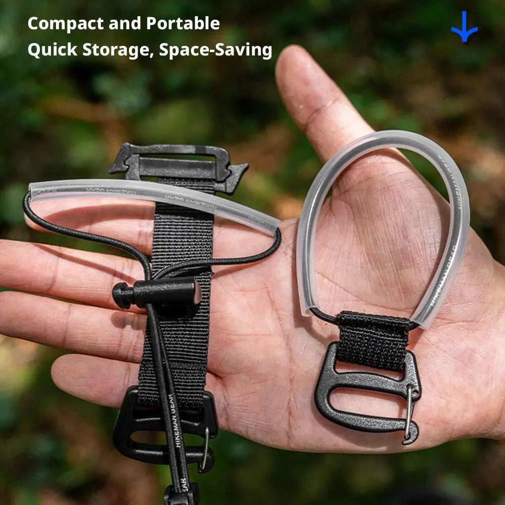 Trekking Pole Holder Strap | Quick-Release Backpack Clip