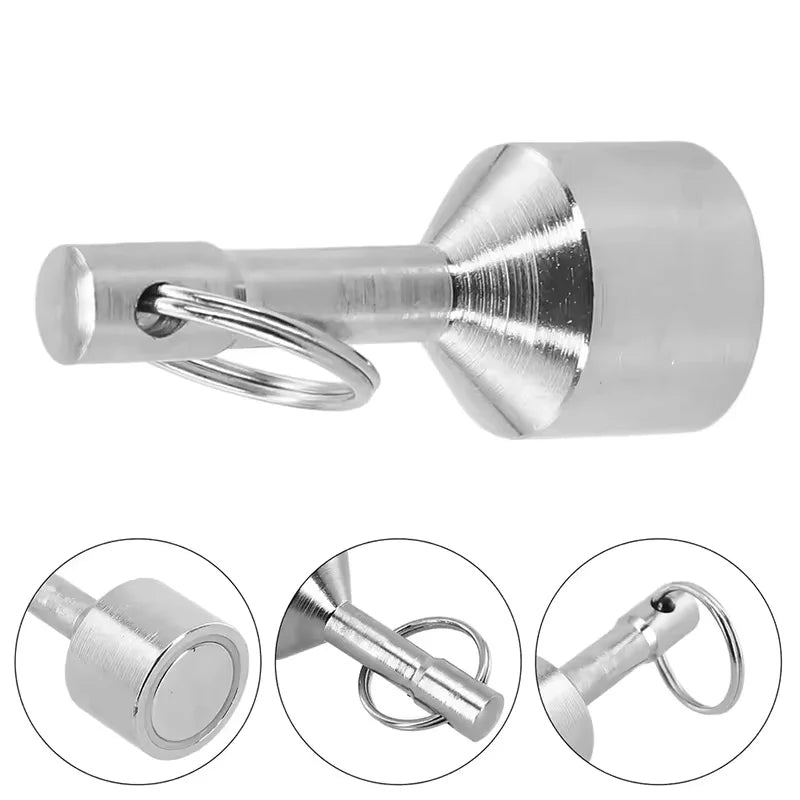 Super Strong NdFeB Pocket Magnet – Keychain Hook & Hanging Tool