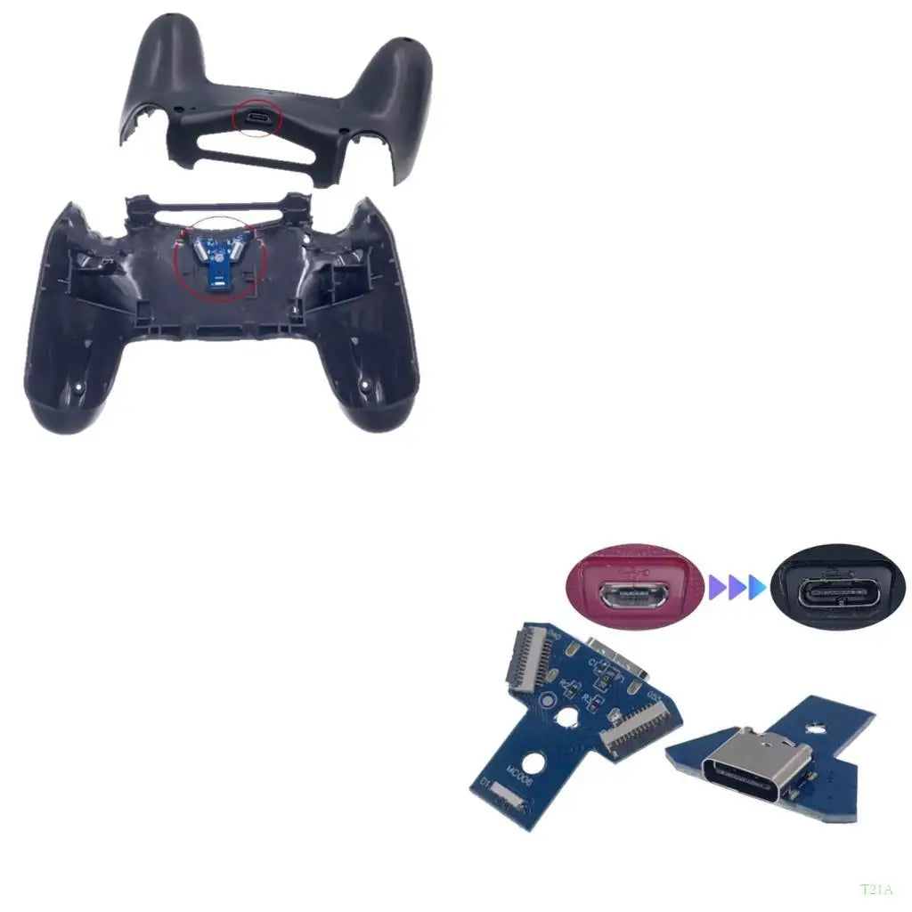 USB-C Charging Port Adapter Board for PS4 JDS-040 JDS-055