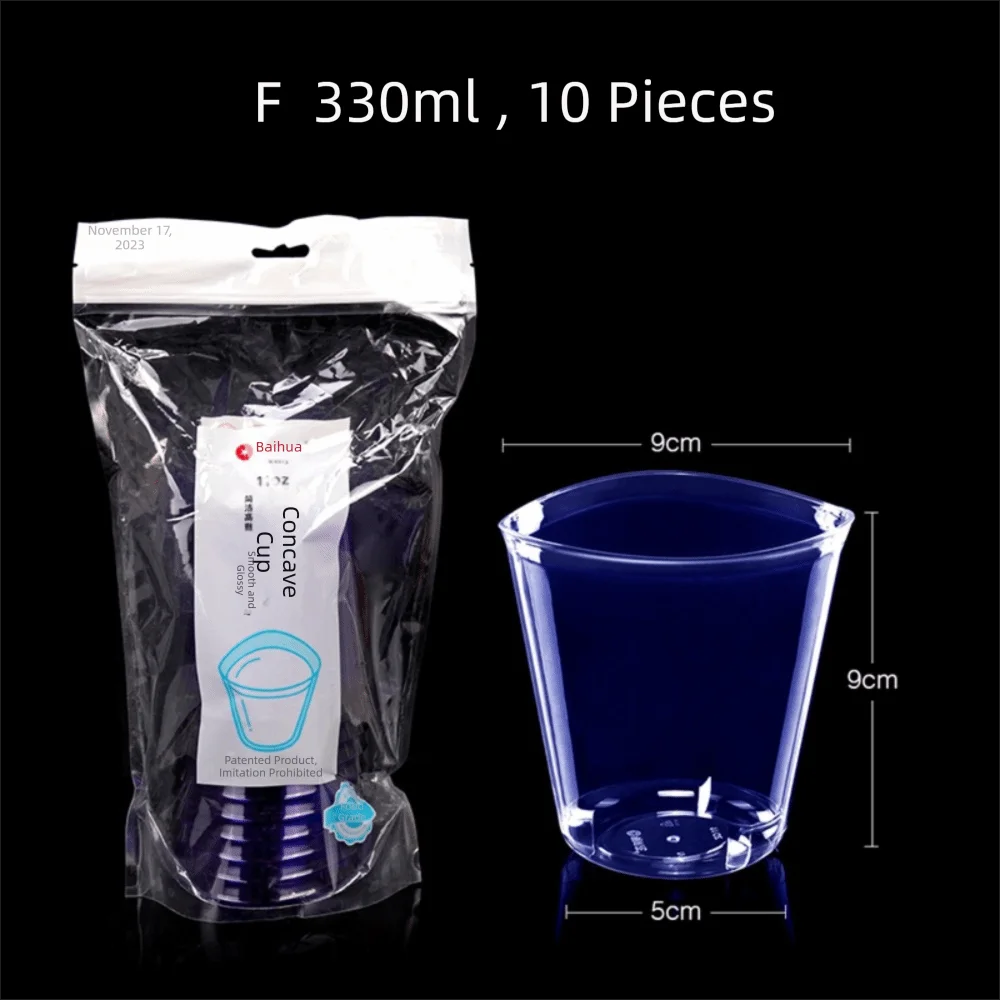 Clear Plastic Disposable Cups – Mini Mousse & Drink Cups 10/20pk