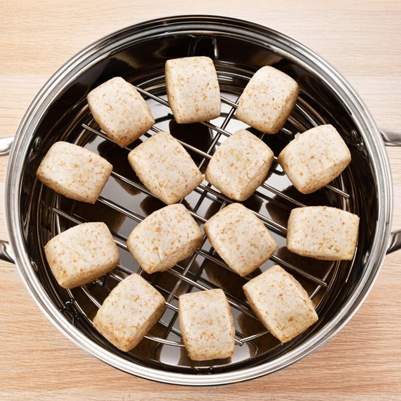 Stainless Steel Steamer Rack for Air Fryer, Pot & Wok