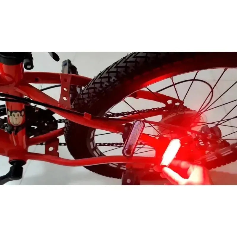 USB Rechargeable LED Bike Tail Light – Rear Cycling Safety Light