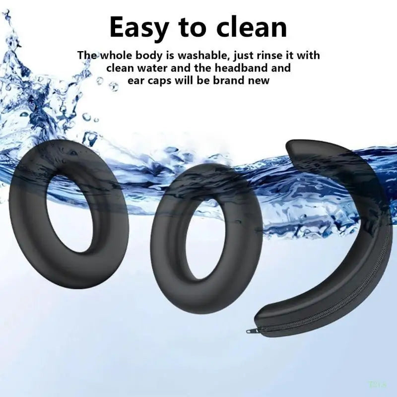 Silicone Headphone Earpads & Headband Cover Set – T21A