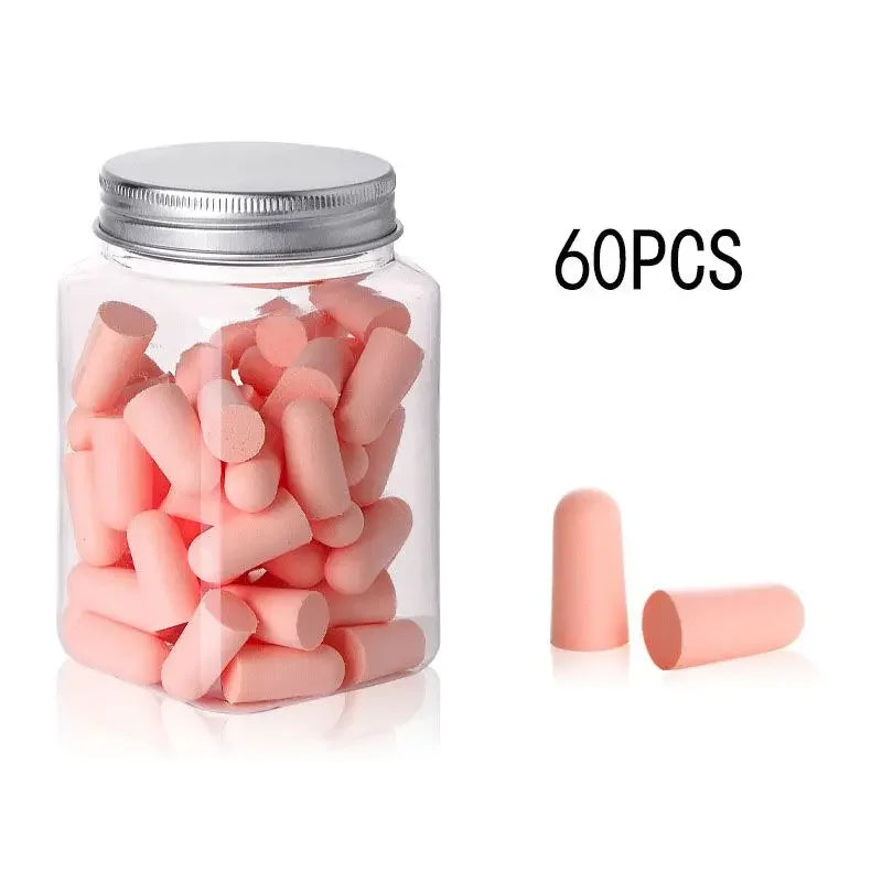 Bullet Memory Foam Earplugs – Multicolor 24/60/120 Pack | CE