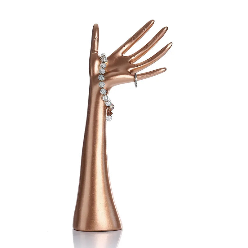 Resin Abstract Art Jewelry Display Bust & Mannequin Head Stand