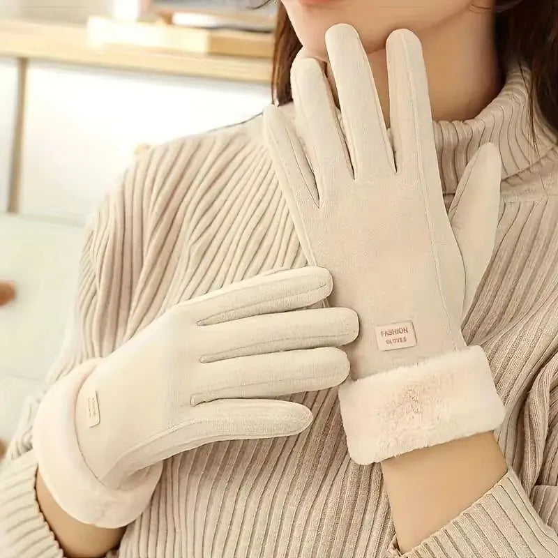 Women's Winter Touchscreen Gloves – Thermal Full Finger