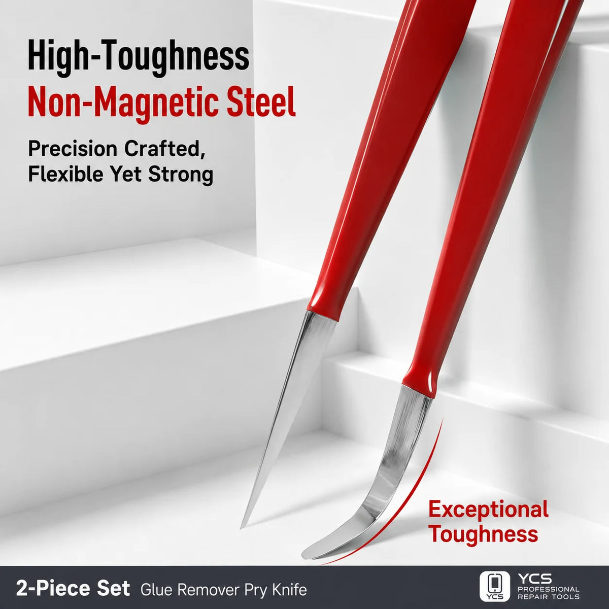 YCS BQ-03 Non-Magnetic Pry Knife Set – CPU IC Glue Remover
