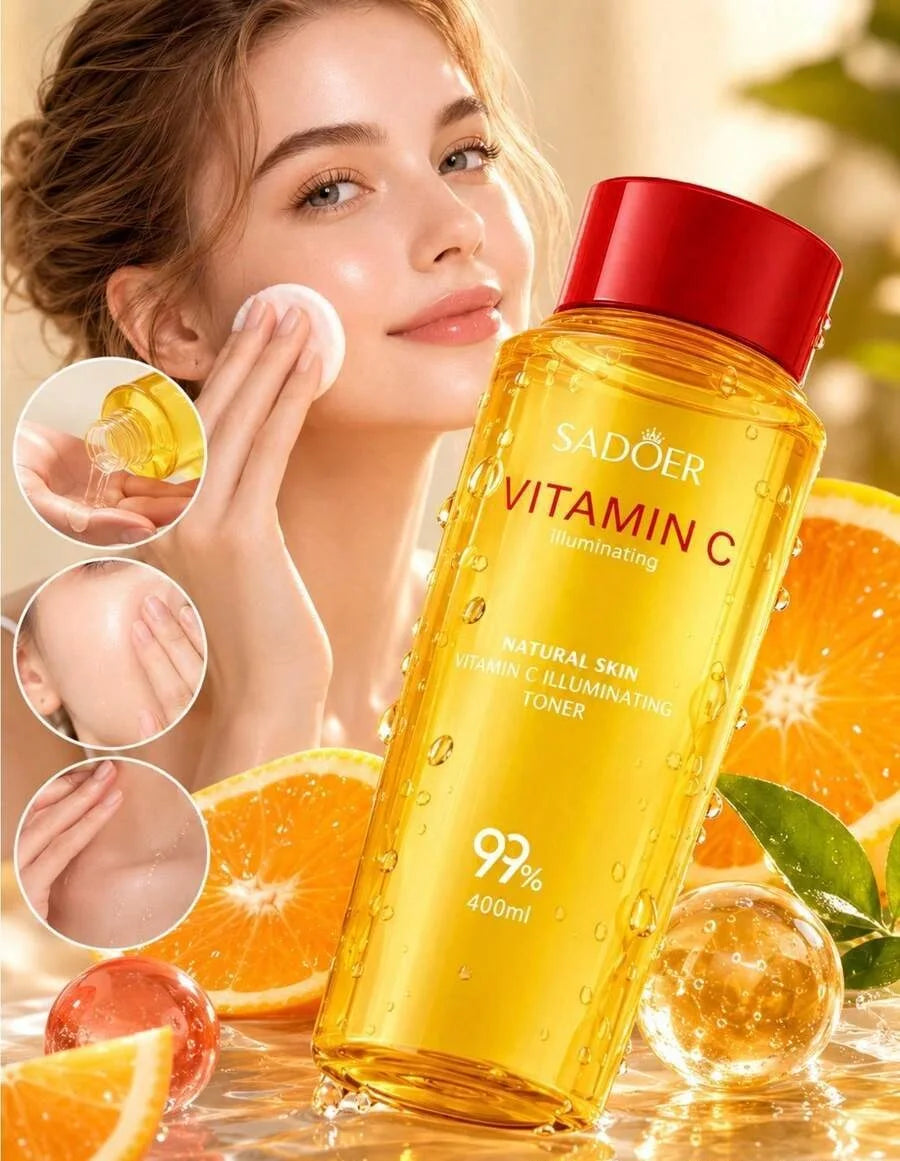 SAMMY Vitamin C Brightening Facial Toner 400ml | Daily Care