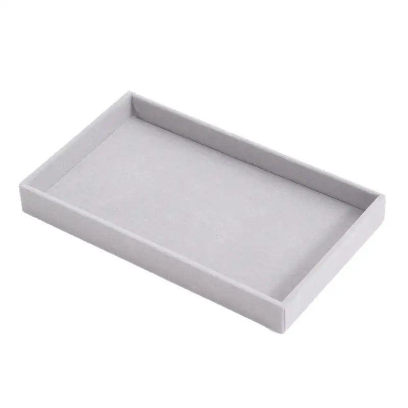Velvet Jewelry Storage Box – Earrings, Rings & Necklace Tray