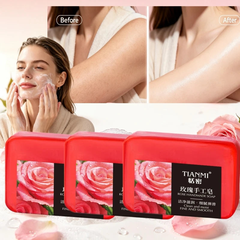 Rose Essence Bar Soap – Hydrating & Nourishing Women's Skin