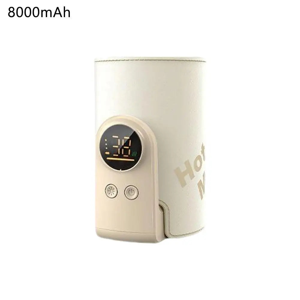 Rechargeable Baby Bottle Warmer Sleeve – 6000/8000mAh