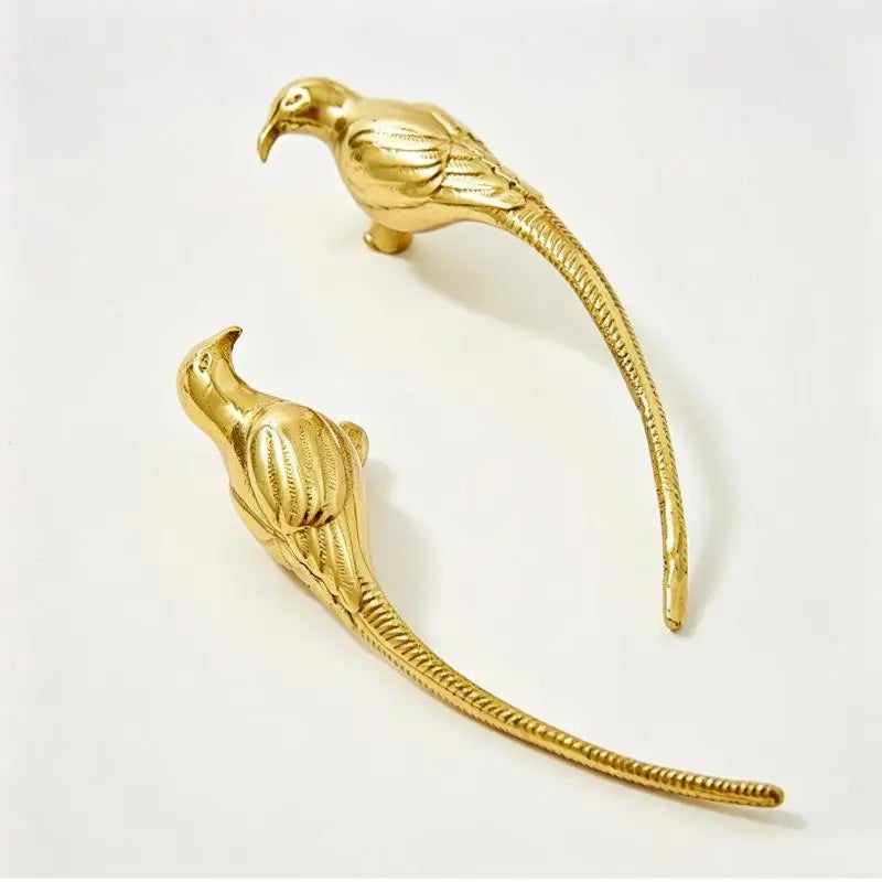 Zinc Alloy Fortune Bird Cabinet Knob – Vintage Furniture Pull