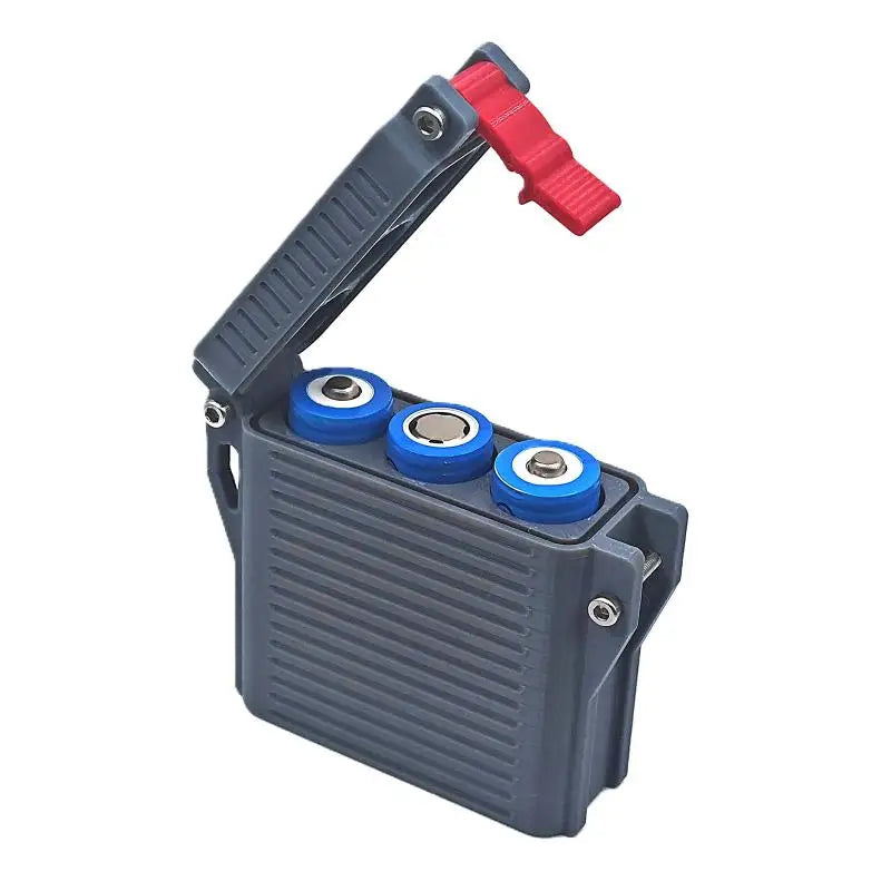 Shockproof Waterproof 18650 Battery Storage Case | 2-Slot