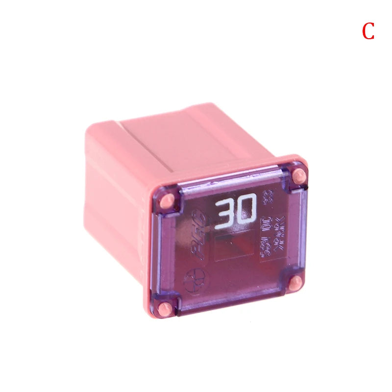 Square Automotive Car Fuse 20A–60A | Waterproof Mini Fuse