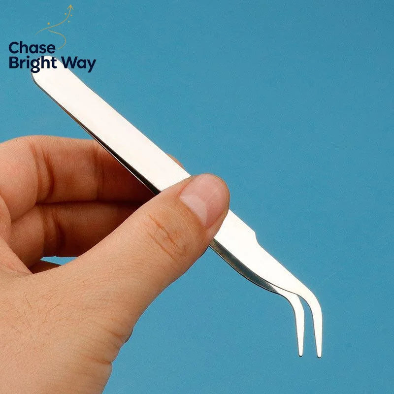 Stainless Steel Tick Remover Tweezers for Pets & Outdoors