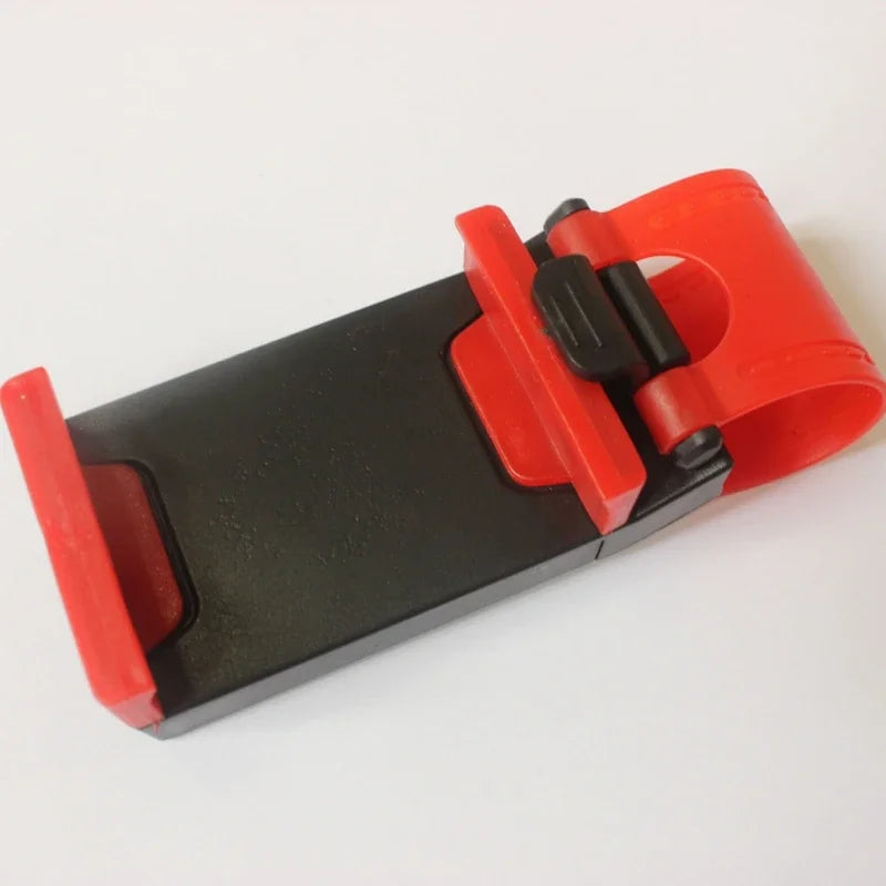 Universal Steering Wheel Phone Holder – Car Mount Bracket
