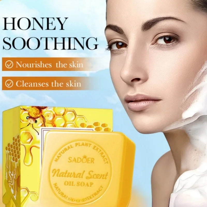 Sadoer Bee Essential Oil Soap 2-Pack – 100g Cleansing Bar