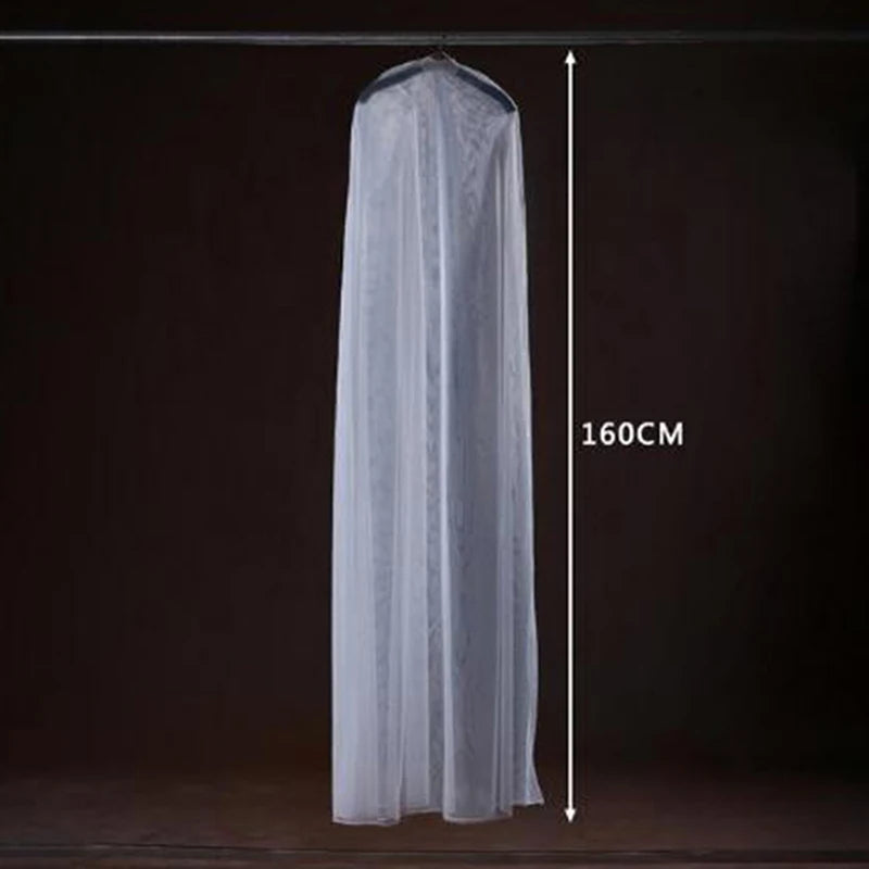 Tulle Dust Cover for Wedding Dress & Garments – 160–200cm