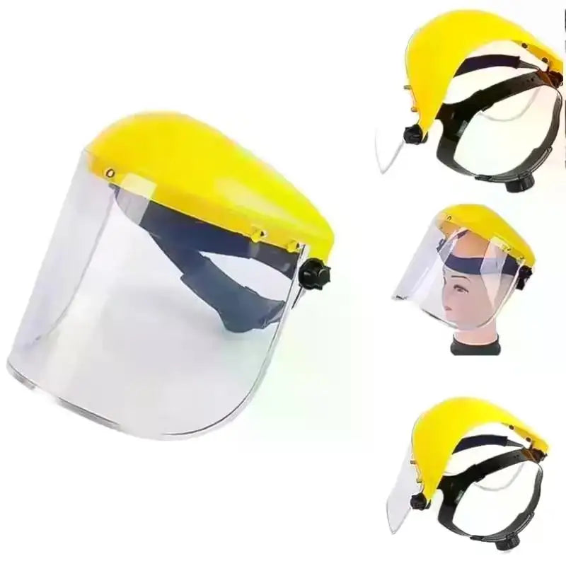 Safety Helmet Full Face Mesh Mask – Forestry & Garden