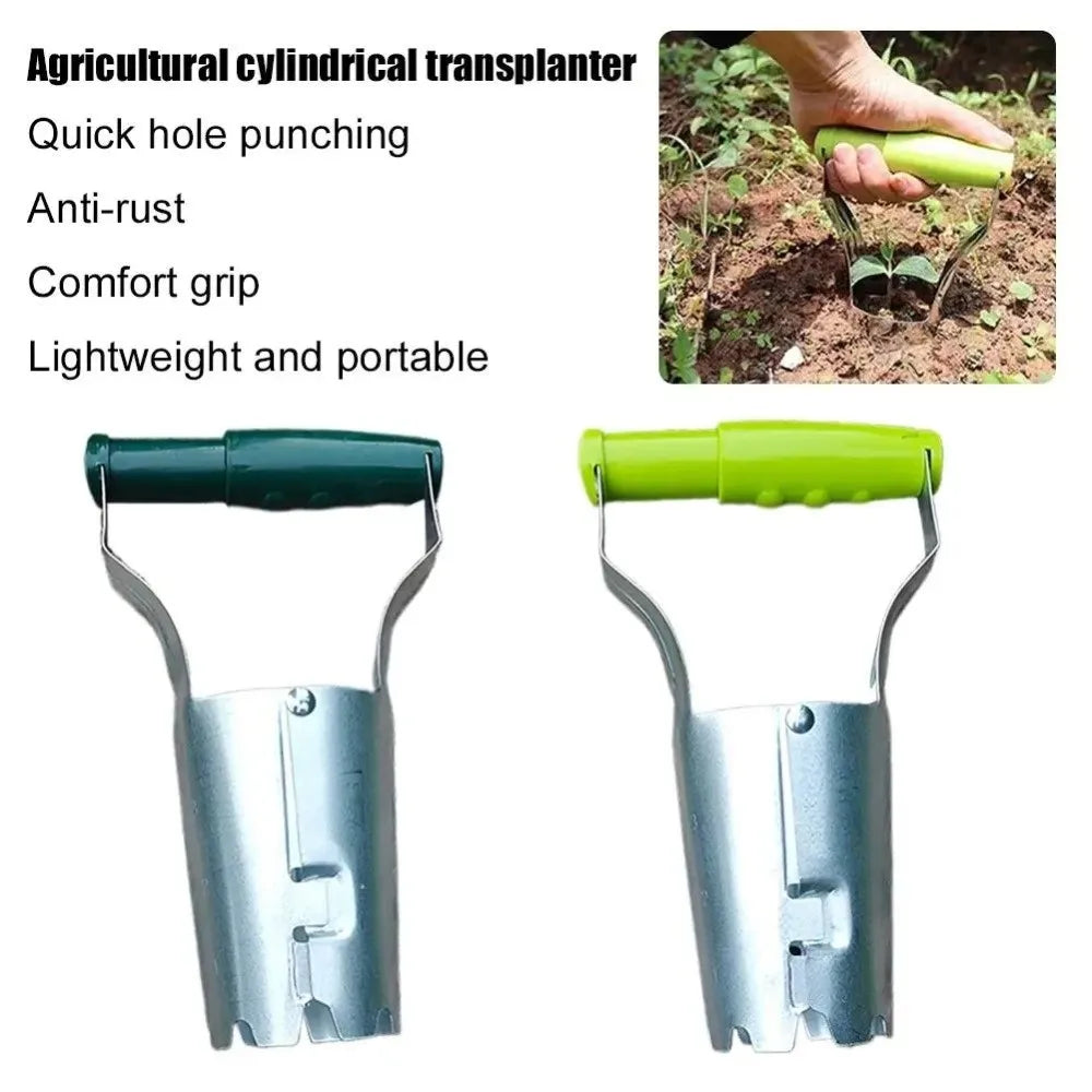Handheld Garden Seedling Transplanter & Hole Drilling Tool