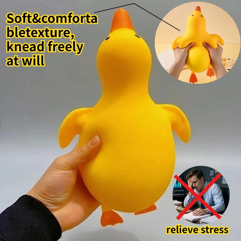 Goose Duck Squishy Slow Rising Fidget Toy – Soft TPR Squeeze