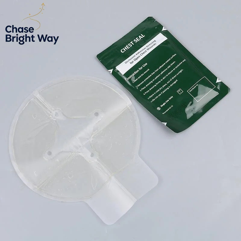 Vented Chest Seal Patch – Waterproof Emergency First Aid