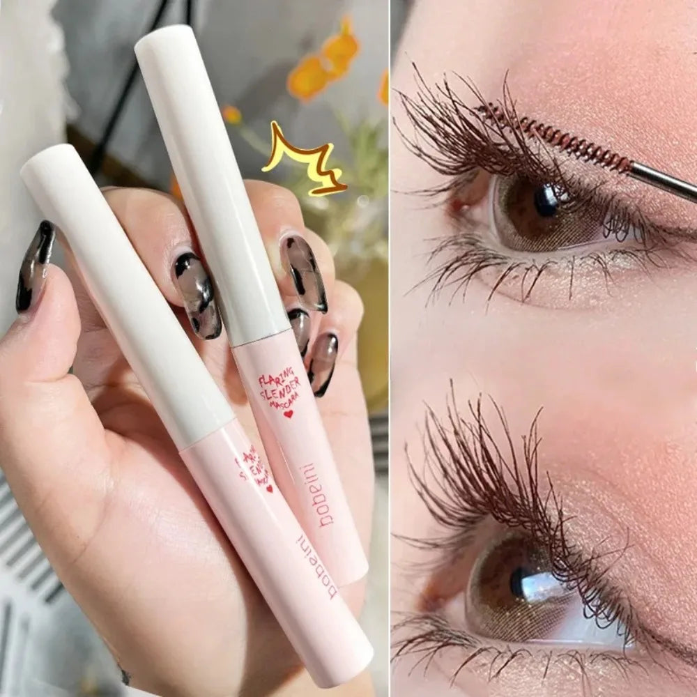 Ultra-Fine Brush Mascara – Waterproof Lengthening & Curling