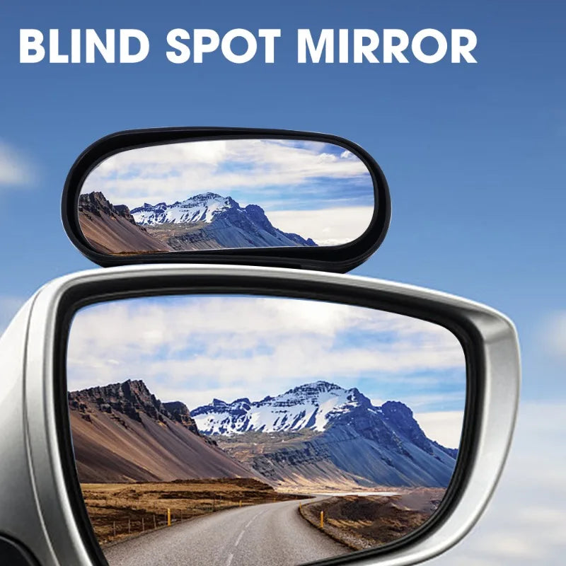 Universal 360° Blind Spot Mirror – Wide Angle Car Side Mirror