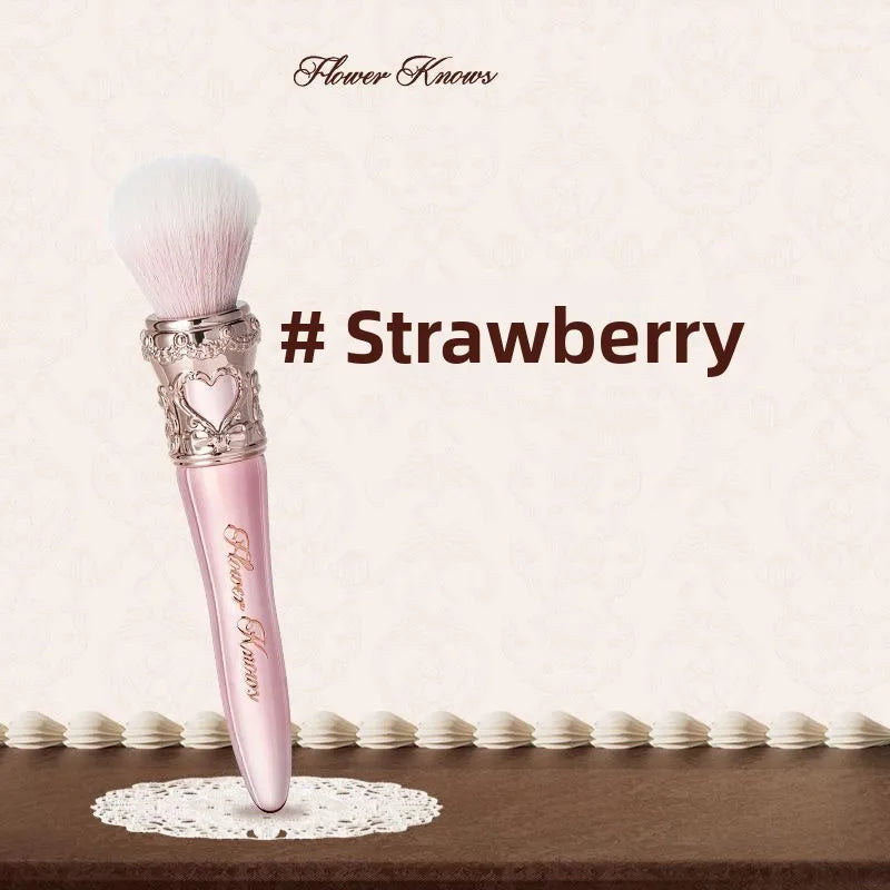 Flower Knows Shell Pearl Bunny Makeup Brush – Foundation & Powder