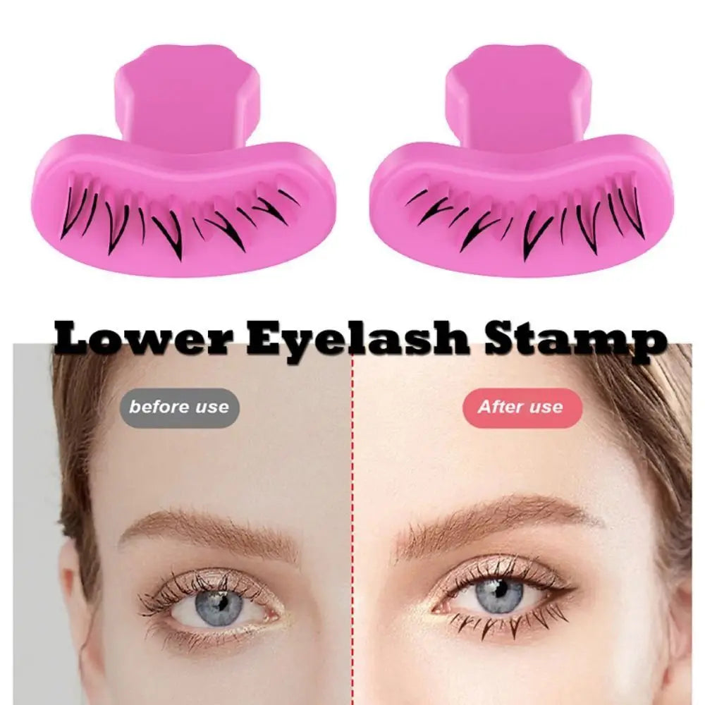 V-Shape False Eyelash Stamp – DIY Eyeliner Seal Makeup Tool