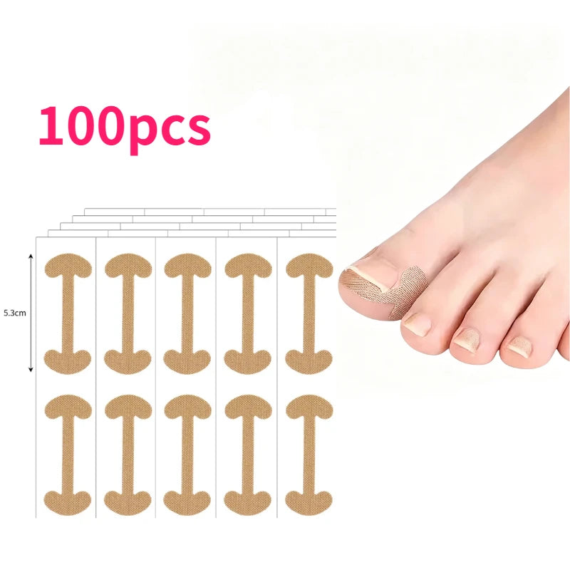 Toenail Correction Strips – Waterproof Elastic Nail Stickers
