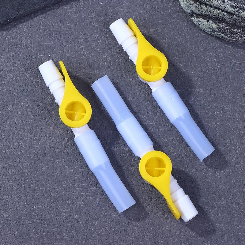Two-Way Catheter Valve Easy Lever Flow Control – 1/2/5 Pack