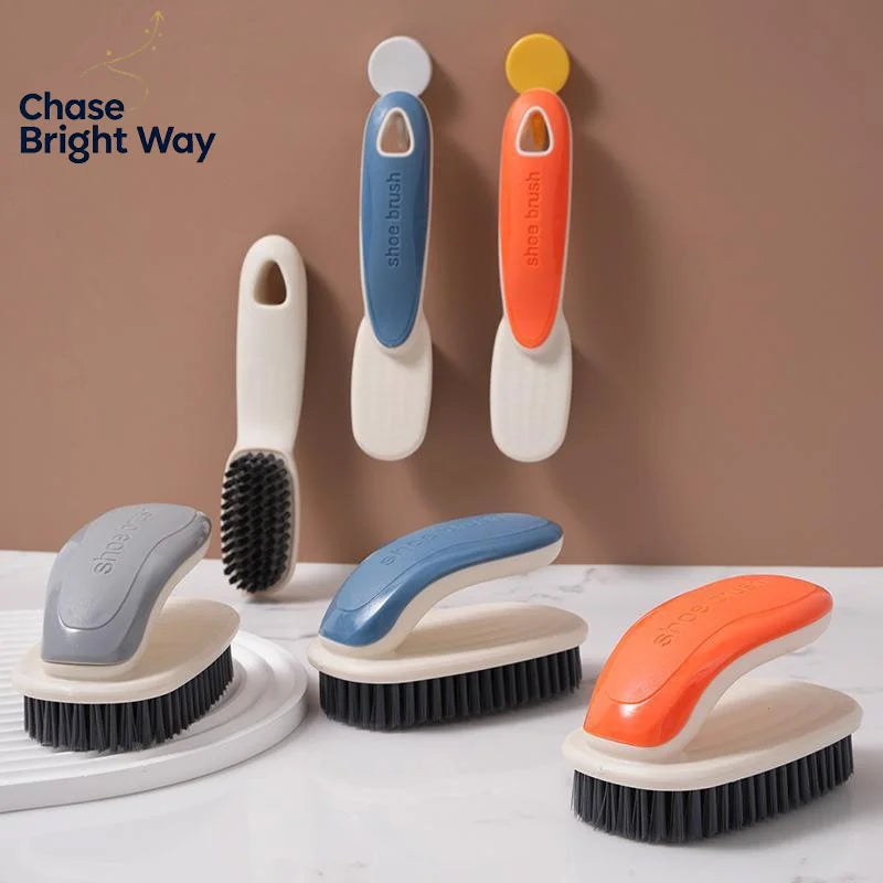 Soft PP Bristle Cleaning Brush Set – Shoes, Clothes & Home