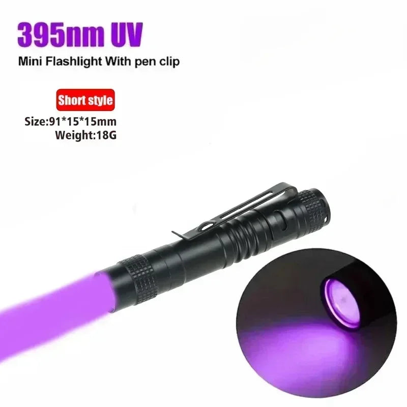 UV Flashlight 365nm Ultraviolet Torch – Pet Stain & Scorpion Detector