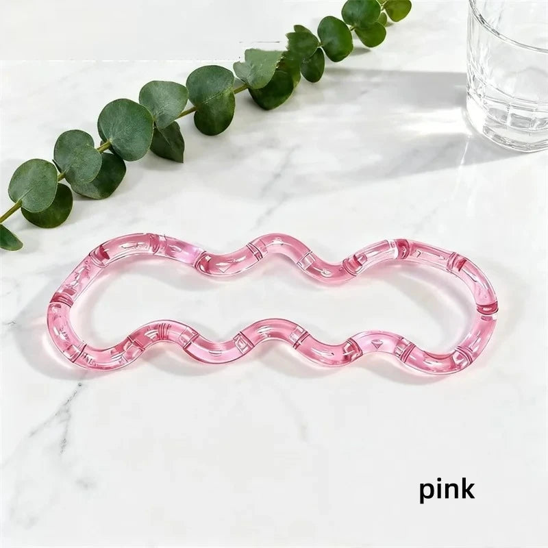 Rainbow Twisting Rope Fidget Toy – Transformable Knot Gadget