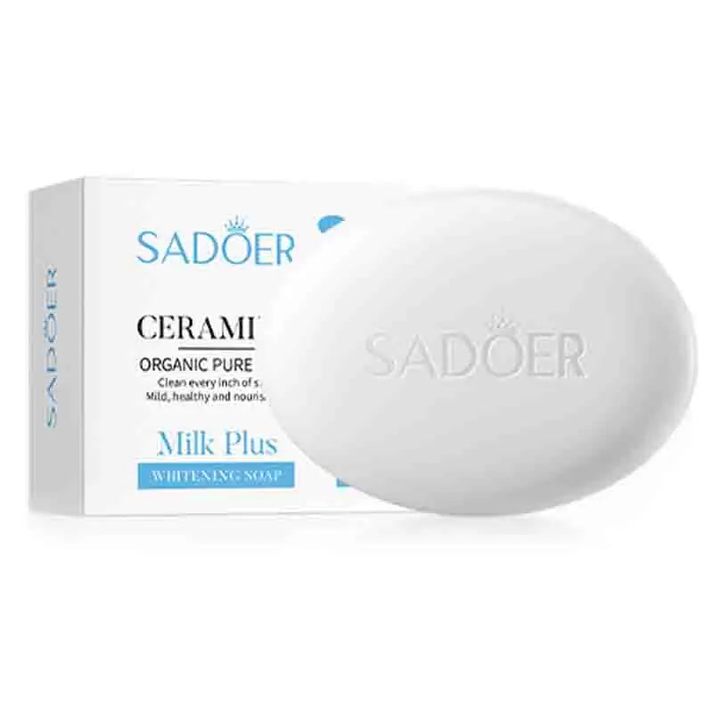 SADOER Milk Facial Soap – Moisturizing Brightening Cleanser