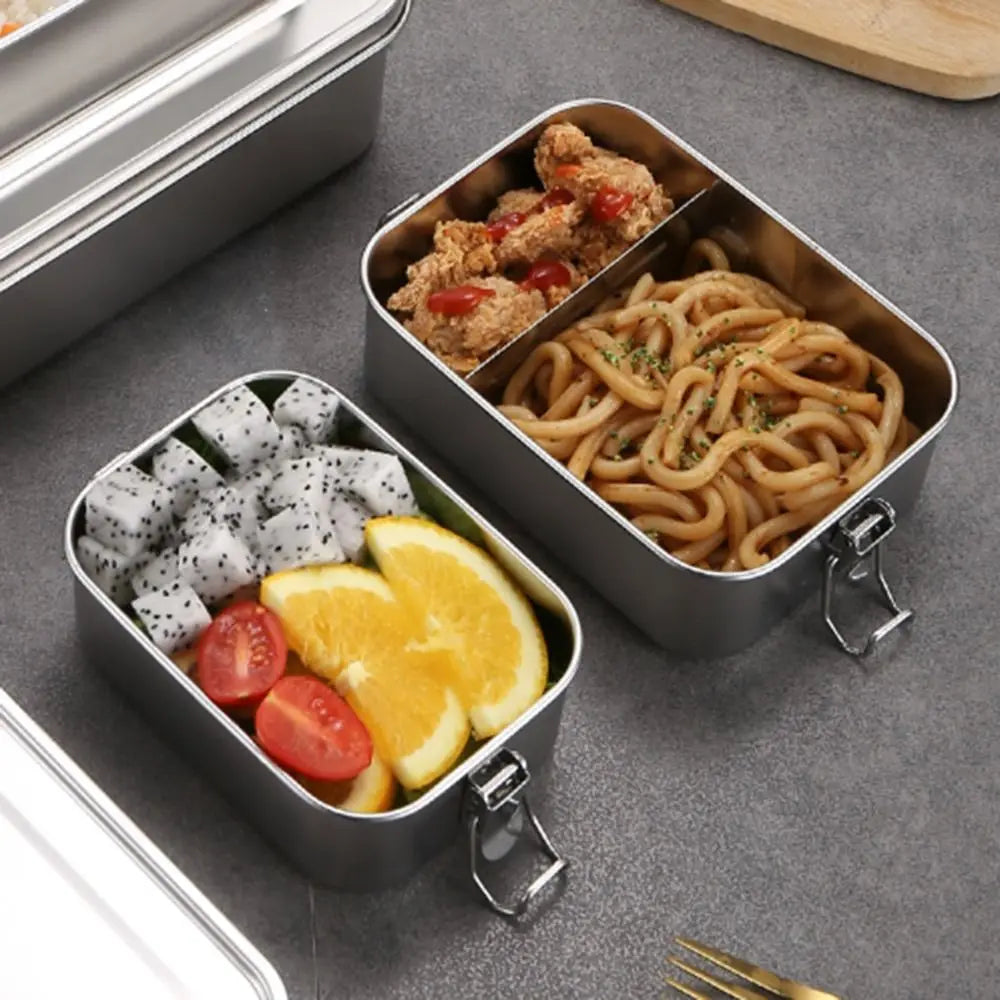 Stainless Steel Bento Box – Large Leakproof Lunch Container