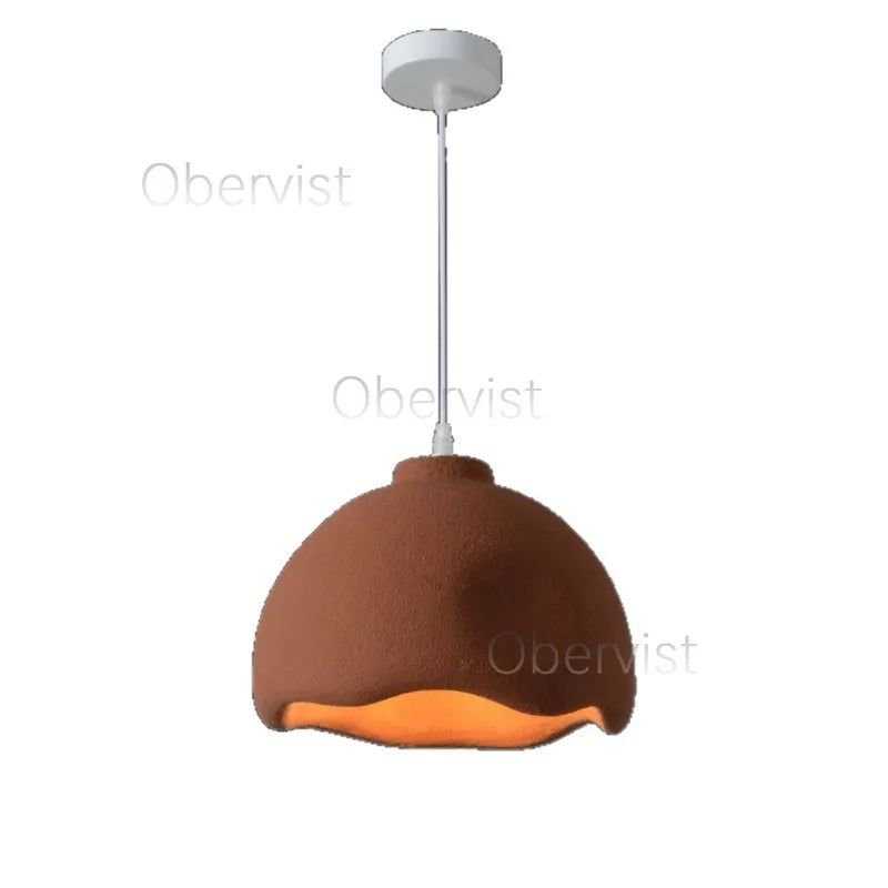 Wabi Sabi Pendant Light | Dimmable E27 LED Ceiling Fixture