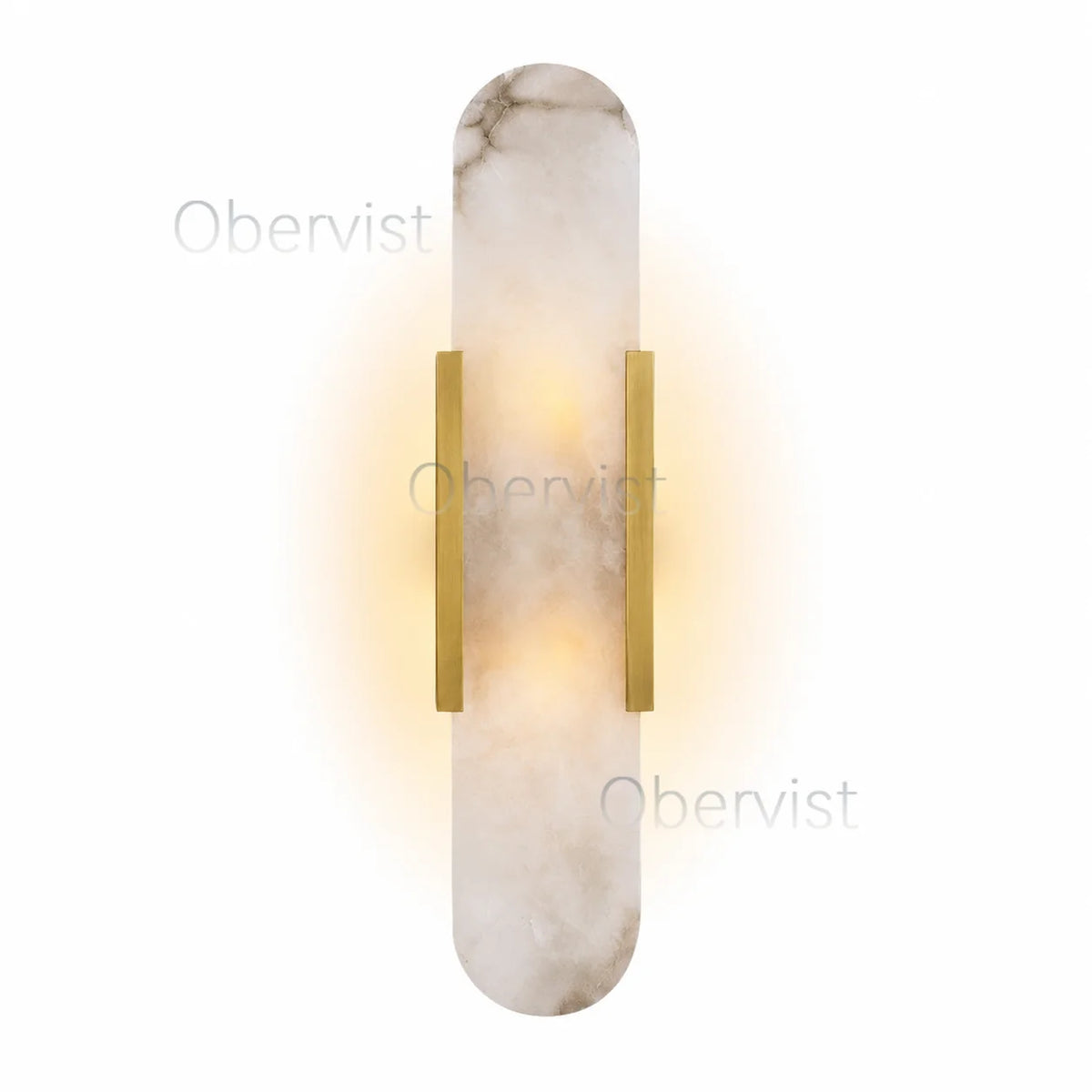 Travertine Cube Wall Sconce – Natural Stone LED Wall Lamp