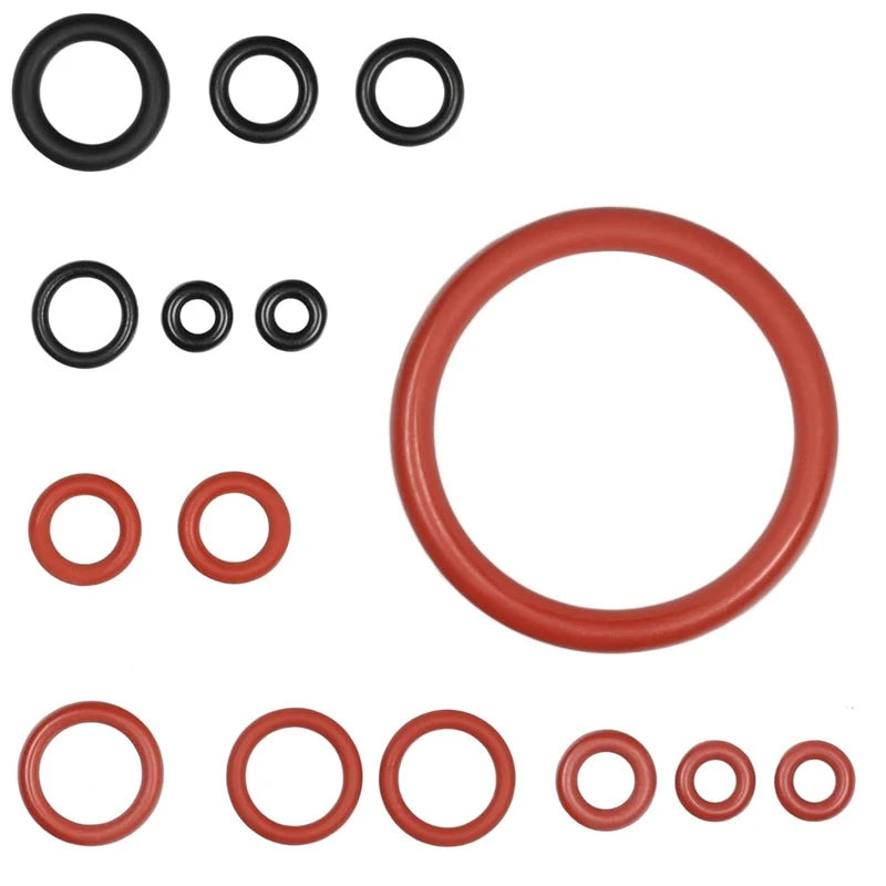 15-Pc Silicone O-Ring Seal Kit for Saeco Gaggia Spidem Machines