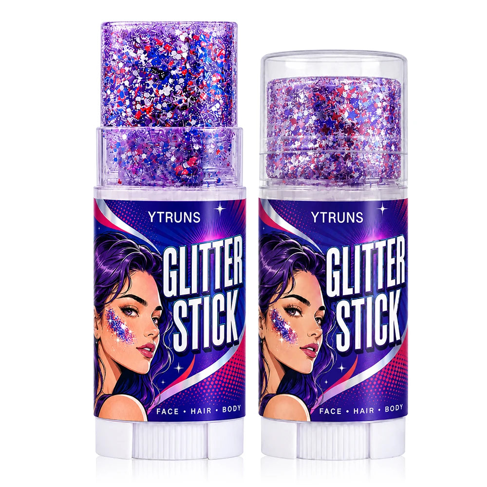 Holographic Glitter Gel Stick – Face & Body Glitter for Festivals