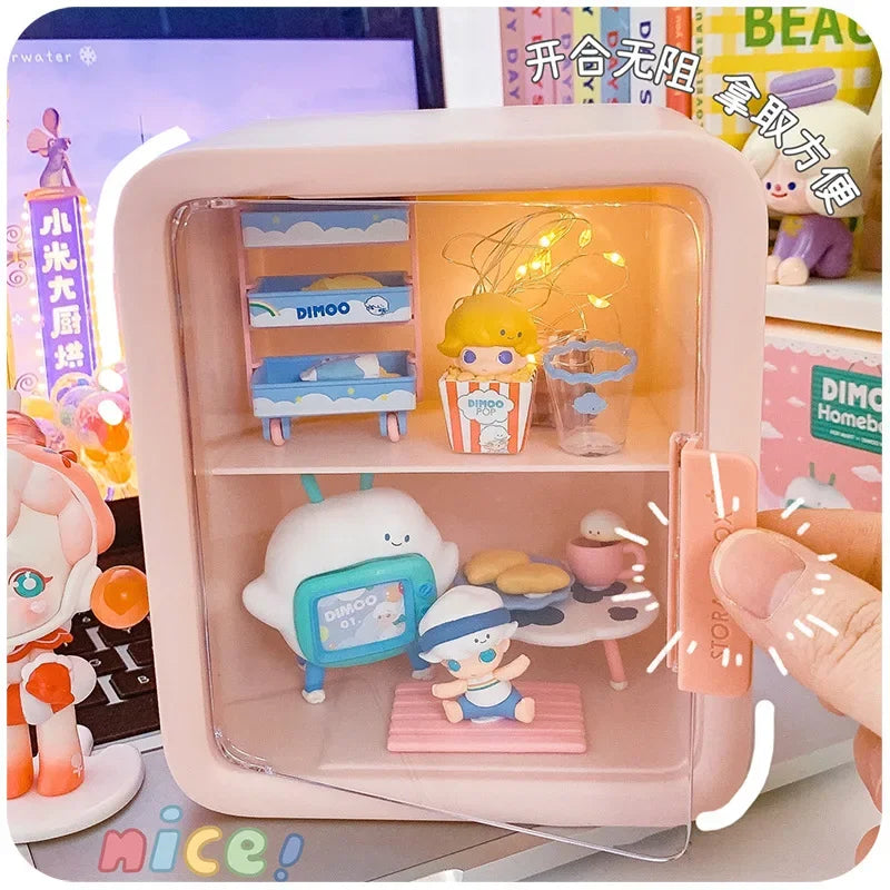 Anime Figure Display Storage Box – Blind Box Organiser Case
