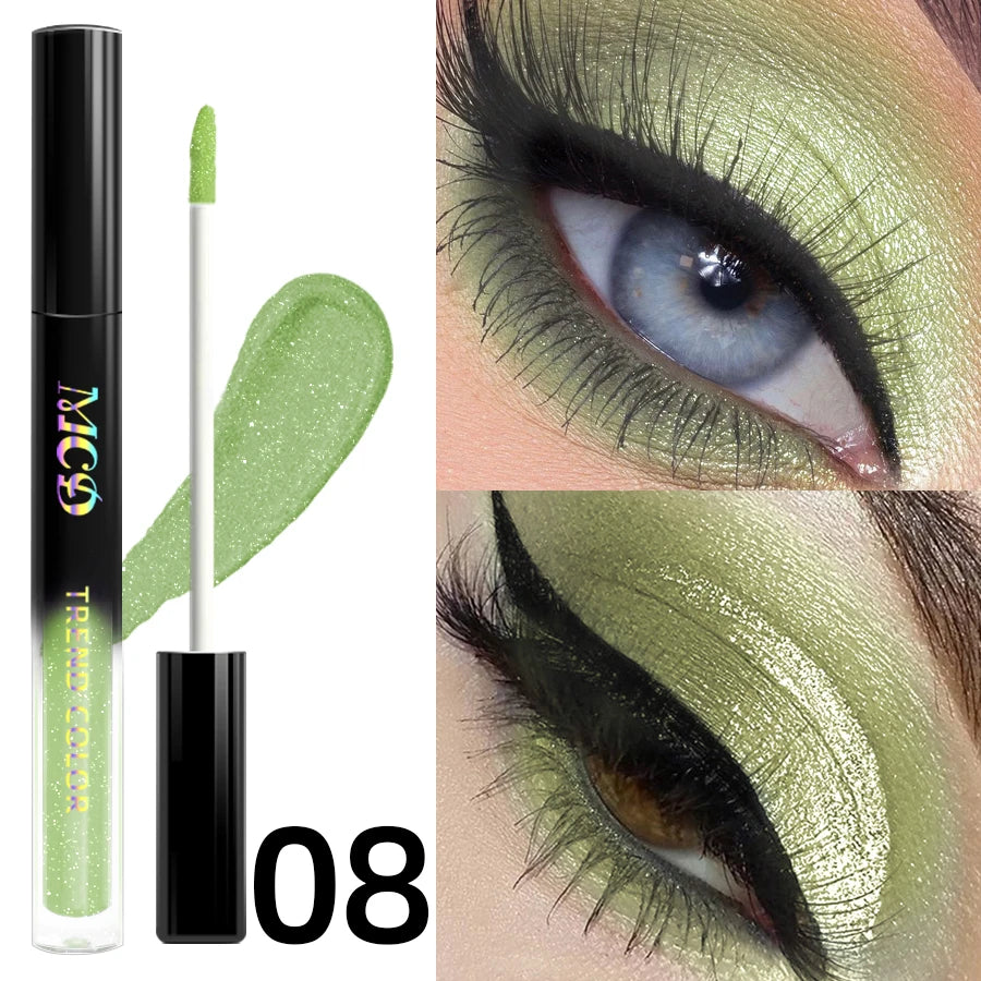 MCD Waterproof Liquid Eyeshadow Pen – 13 Glitter Shimmer Colors