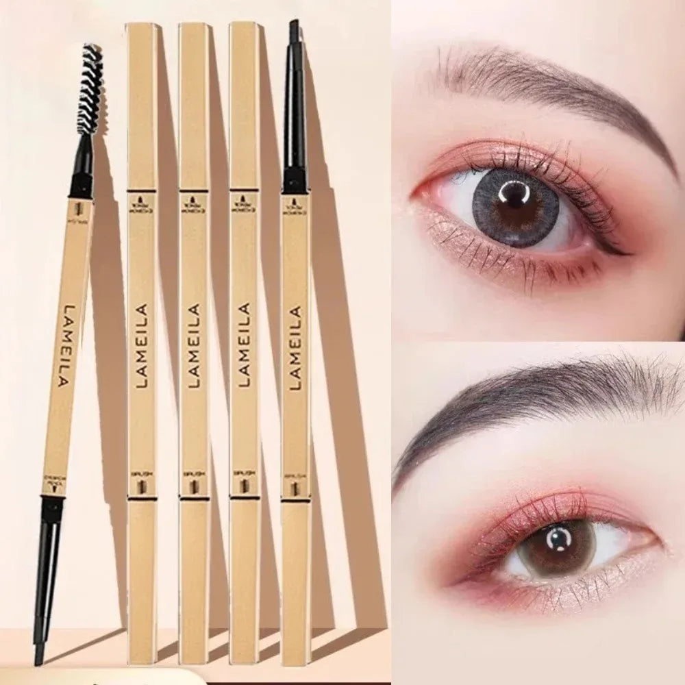 Ultra-Fine Dual-Ended Waterproof Eyebrow Pencil + Spoolie