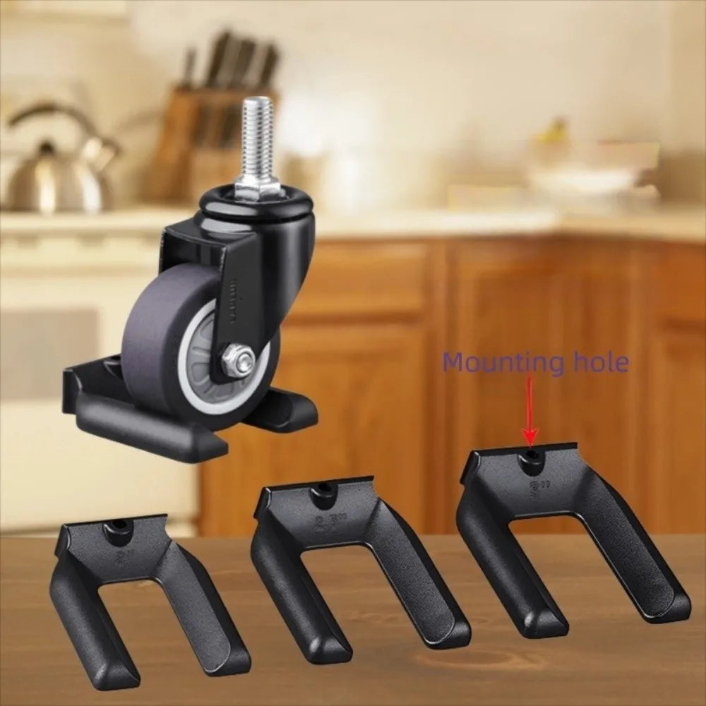 Rubber Office Chair Wheel Stopper – Anti-Vibration Roller Pad