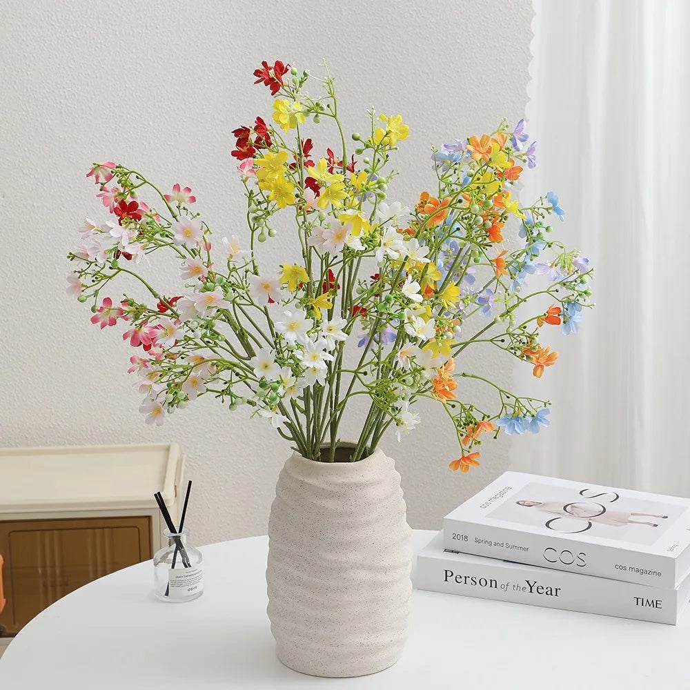 Pink Artificial Baby's Breath Silk Fake Flower – 67cm Stem